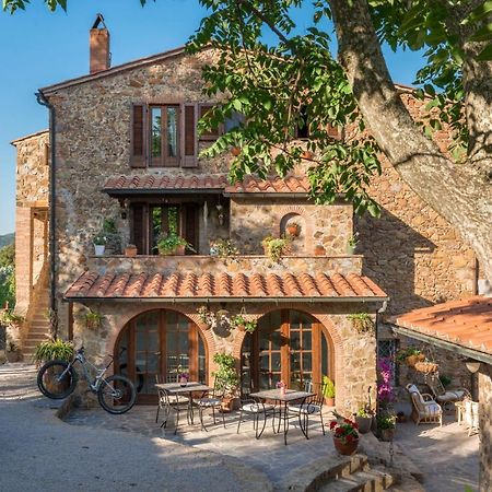 Agriturismo Schiaccia Ghiande Massa Marittima Eksteriør billede