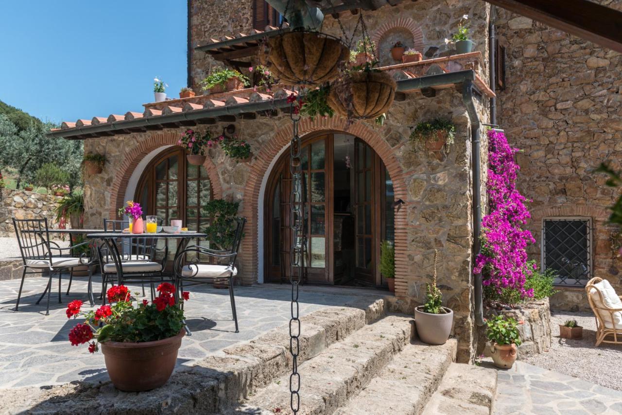 Agriturismo Schiaccia Ghiande Massa Marittima Eksteriør billede