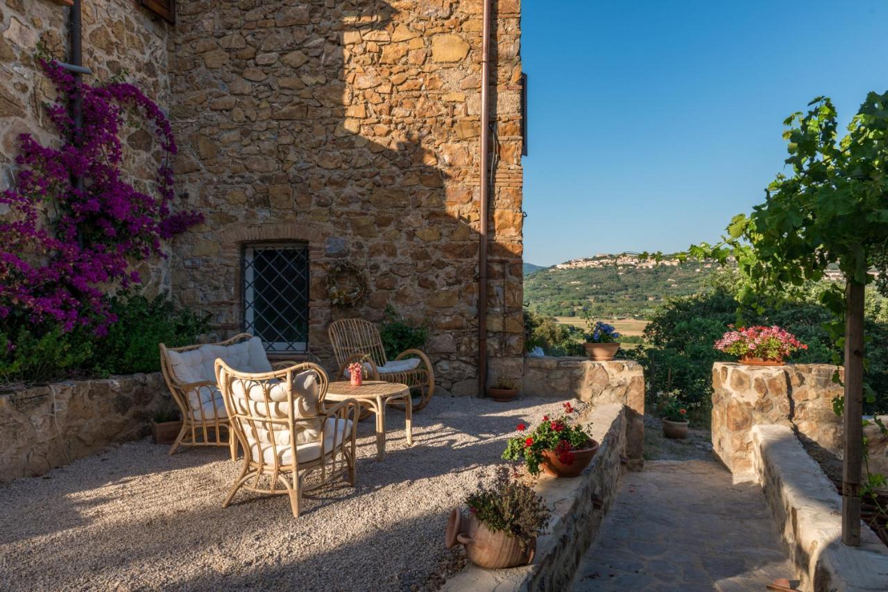 Agriturismo Schiaccia Ghiande Massa Marittima Eksteriør billede