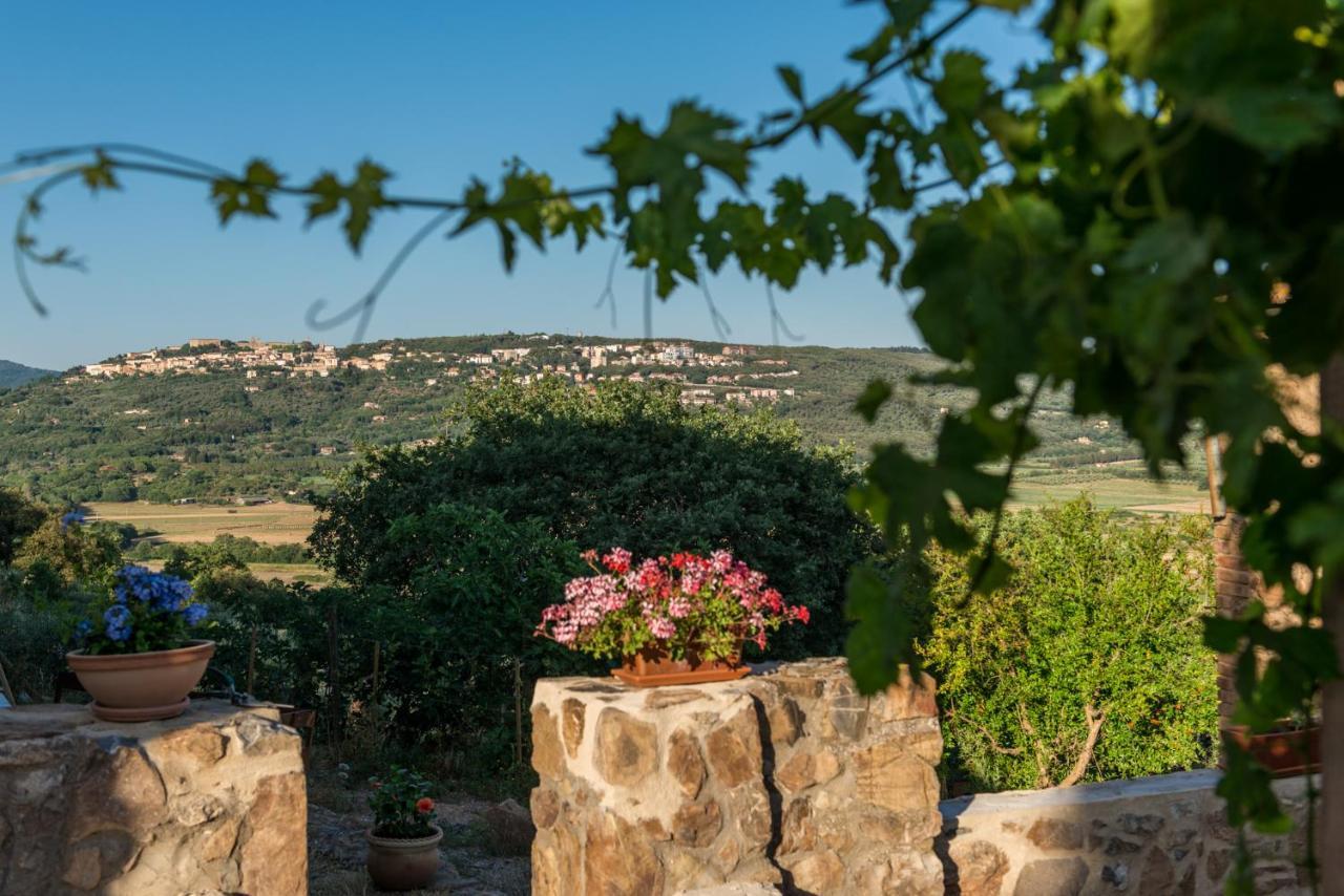 Agriturismo Schiaccia Ghiande Massa Marittima Eksteriør billede