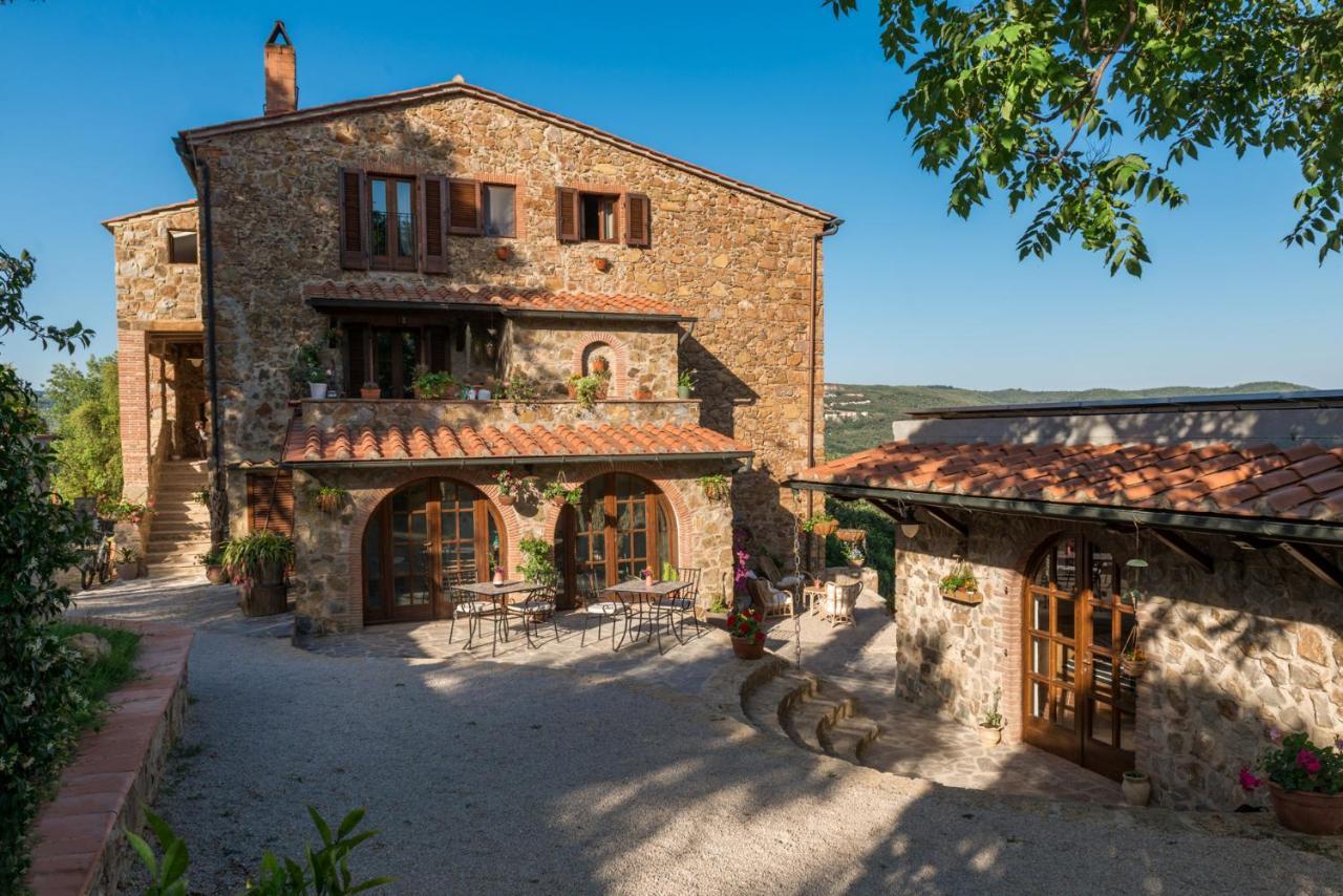 Agriturismo Schiaccia Ghiande Massa Marittima Eksteriør billede