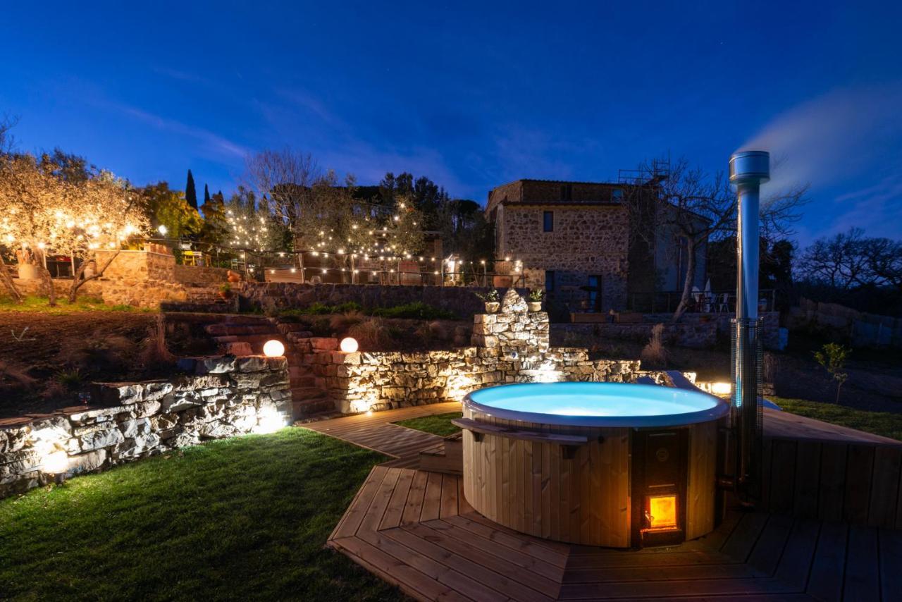 Agriturismo Schiaccia Ghiande Massa Marittima Eksteriør billede