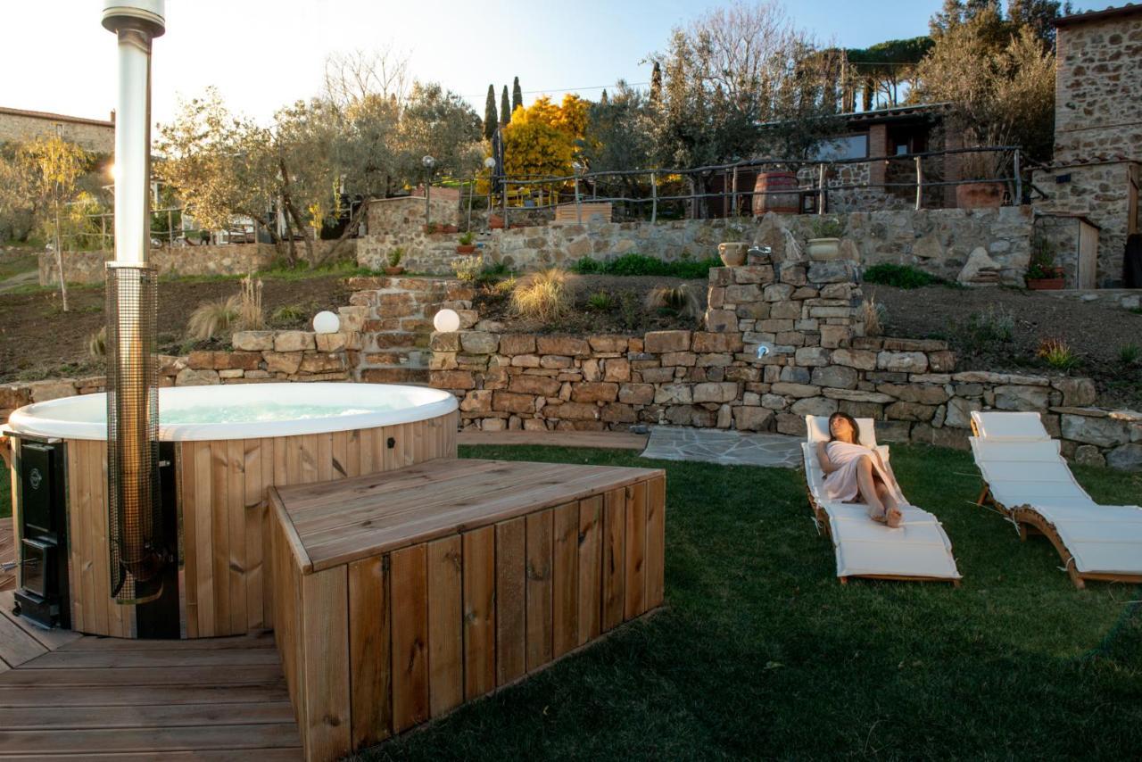 Agriturismo Schiaccia Ghiande Massa Marittima Eksteriør billede