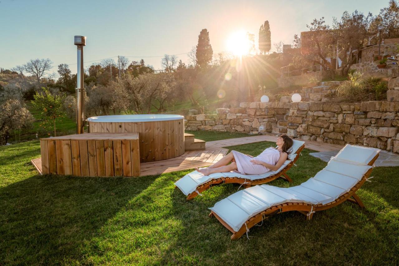 Agriturismo Schiaccia Ghiande Massa Marittima Eksteriør billede
